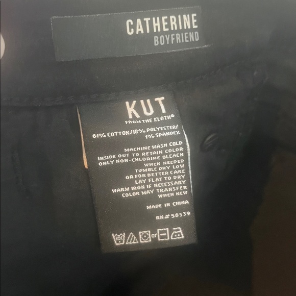 KUT from the Kloth Catherine Mid-Rise Boyfriend Jeans Size 29 - Picture 10 of 15